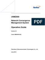 UNM2000 Network Convergence Management System Operation Guide (Version B)(1)