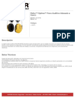 Ficha Producto Peltor Optime Fono Auditivo Adosado A Casco 40470