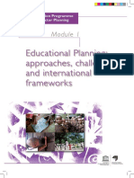 UNESCO Educational Planning Approaches, Challenges and