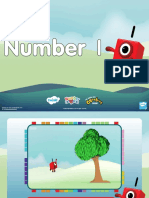 Numberblocks Number One PowerPoint