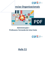 Competências Organizacionais PNL Sistemas Representacionais