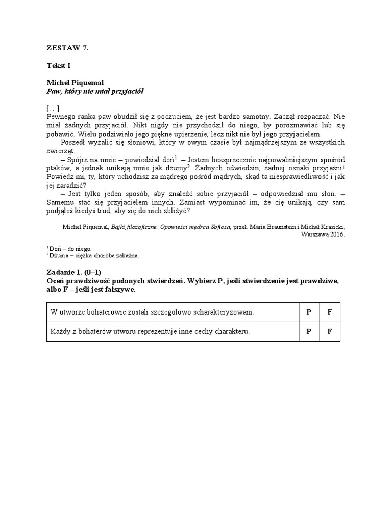 Napisz Czy Podane Zdania Reprezentują Mowę Zależną Czy Mowę Niezależną