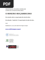 First 1977a O Mineiro Moçambicano. Um estudo sobre a exportaçāo de māo de obra
