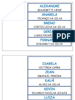 Aidentificações Do Caderno Do SEJA