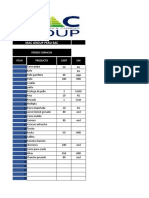 Cardex Pedido Carnicos Max Group