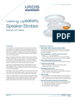 Ceiling Speakers, Speaker-Strobes: Genesis GC Series