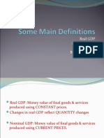 Chapter 2 (Notes) GDP Definitions