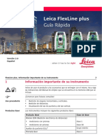 Leica TS02 06 09 FlexLine Plus QuickGuide V2.0.0 Es