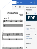 Cancion Del Mariachi - Los Lobos & Antonio Banderas Sheet Music for Vocals, Piano (Piano-Voice) _ Musescore.com