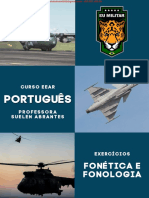 EEAR PORTUGUÊS - Ex. - Fonética e Fonologia (1) - 2