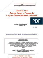 Analisis Articulado - Ley de Contrataciones Publicas (D.5929)