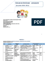 2020-2021 PROIECTARE UNITĂȚI GEOGRAFIE SEM I OLI