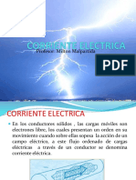 CORRIENTE ELECTRICA