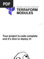 Terraform Modules: Reusable, Composable, Battle-Tested