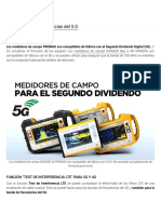 Medidores de Interferencias Del 5 G - PROMAX