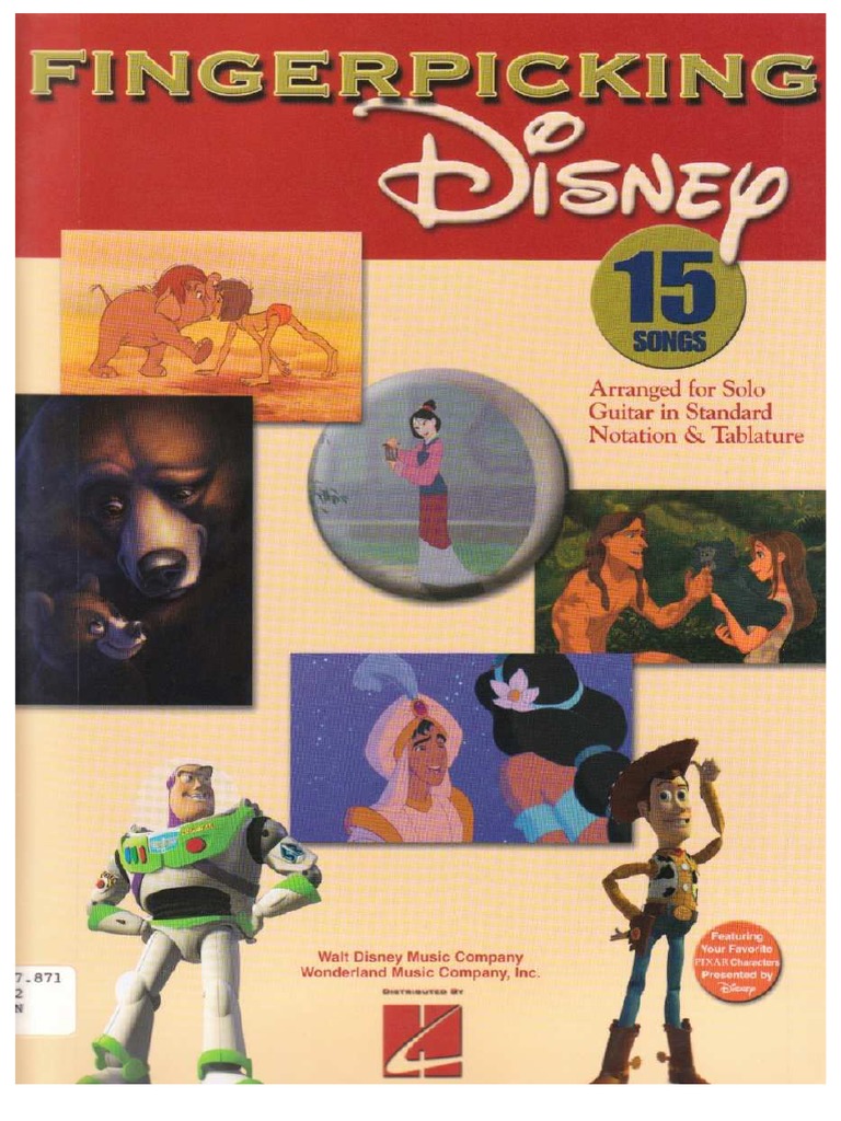 140 Guitar FingerpickingDisney PDF