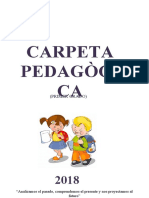 Carpeta Pedagogica