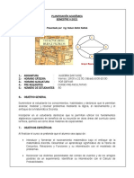 Planificación académica Algebra