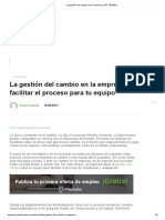 M2 - L4 - La Gestión Del Cambio en La Empresa