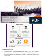 Unit 4 Derivatives Part 1 Forwards and Futures(1)