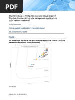 Idc Marketscape: Worldwide Saas and Cloud-Enabled Buy-Side Contract Life-Cycle Management Applications 2021 Vendor Assessment