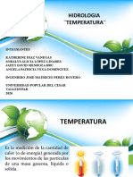 Diapositivas Temperatura-Hidrologia