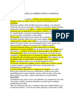 Los Españoles y Las Dietas