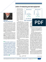 A Closer Look at Precision of Measuring and Test Equipment