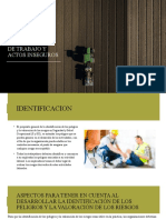 Identificación de Condiciones de Trabajo y Actos Inseguros