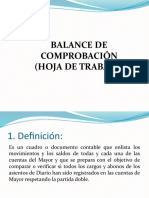 El Balance de Comprobación