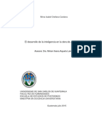 Monografía Sobre El Desarrollo de La Inteligencia en Piaget