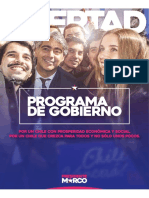 Programa Gobierno Marco Enriquez-Ominami 2017