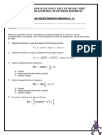 UNCP: Funciones trigonométricas dominio y rango