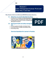 ELEMENT 2 How Health and Safety Management Systems Work and What They Look Like2