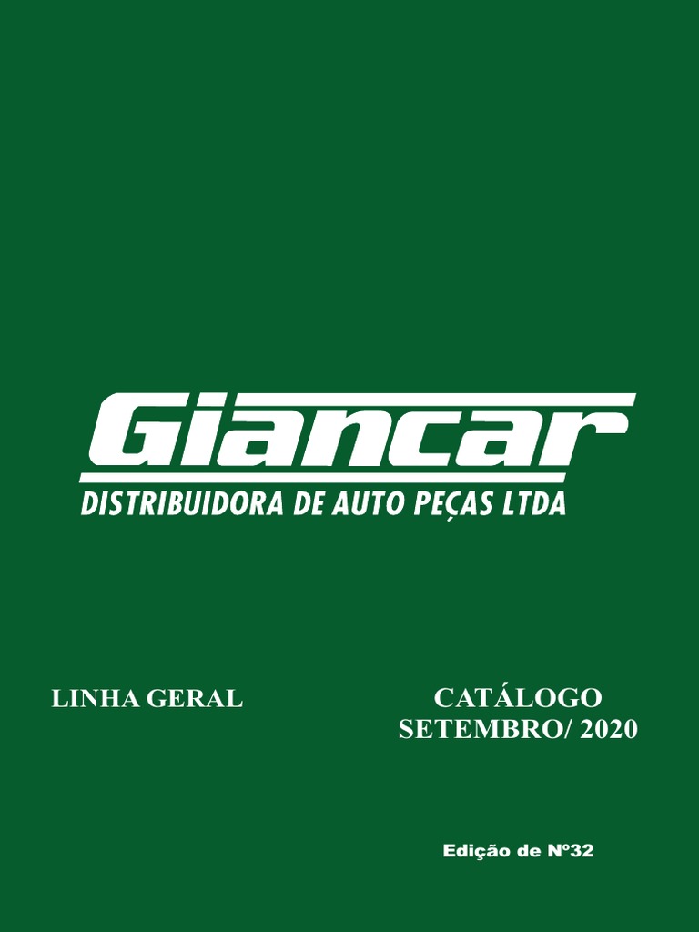 Catálogo de Peças Automotivas 2020 | PDF | Carro | Sedans