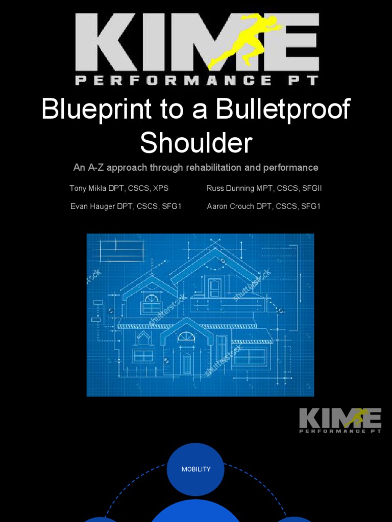 Blueprint For The Bulletproof Shoulder by Kime Performance PDF