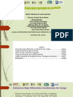 Esfuerzos Bajo Diferentes Condiciones de Carga