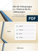 Tema 1 - Historia de Los Videojuegos