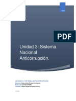 Unidad 3: Sistema Nacional Anticorrupción