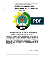 TDR - Supervision Educativo - DREI