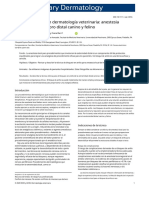2020 - Clinical Techniques in Veterinary Dermatology - Regional Anaesthesia of The Canine and Feline Distal Limb - En.es