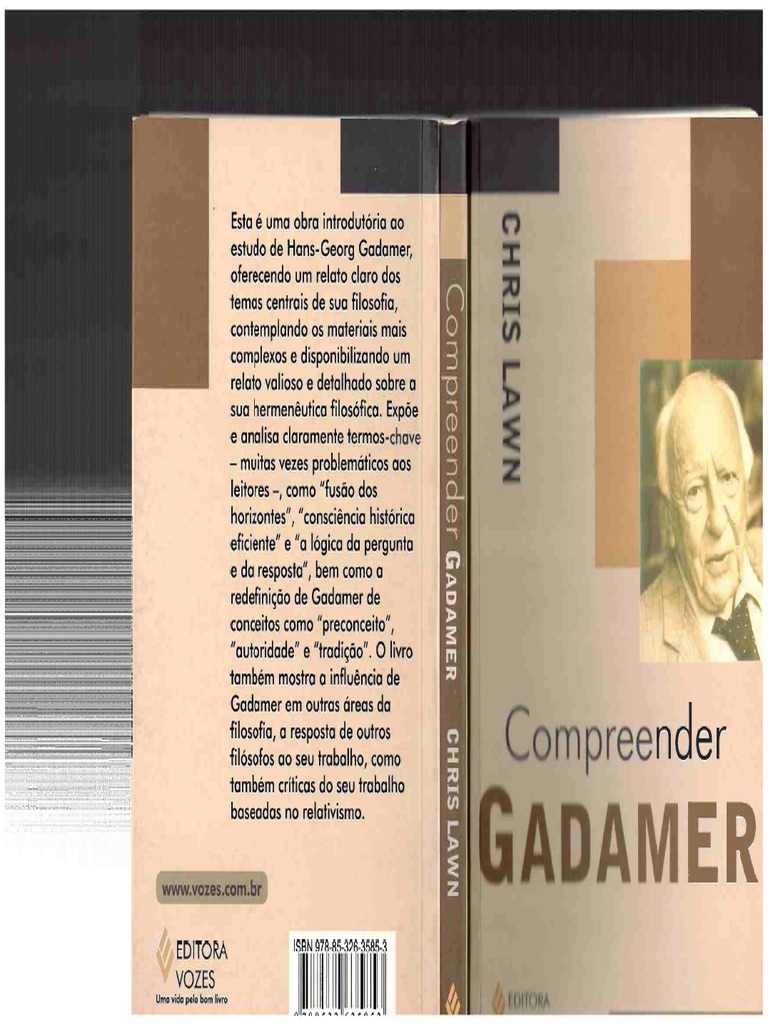 3 Livro Compreender Gadamer | PDF