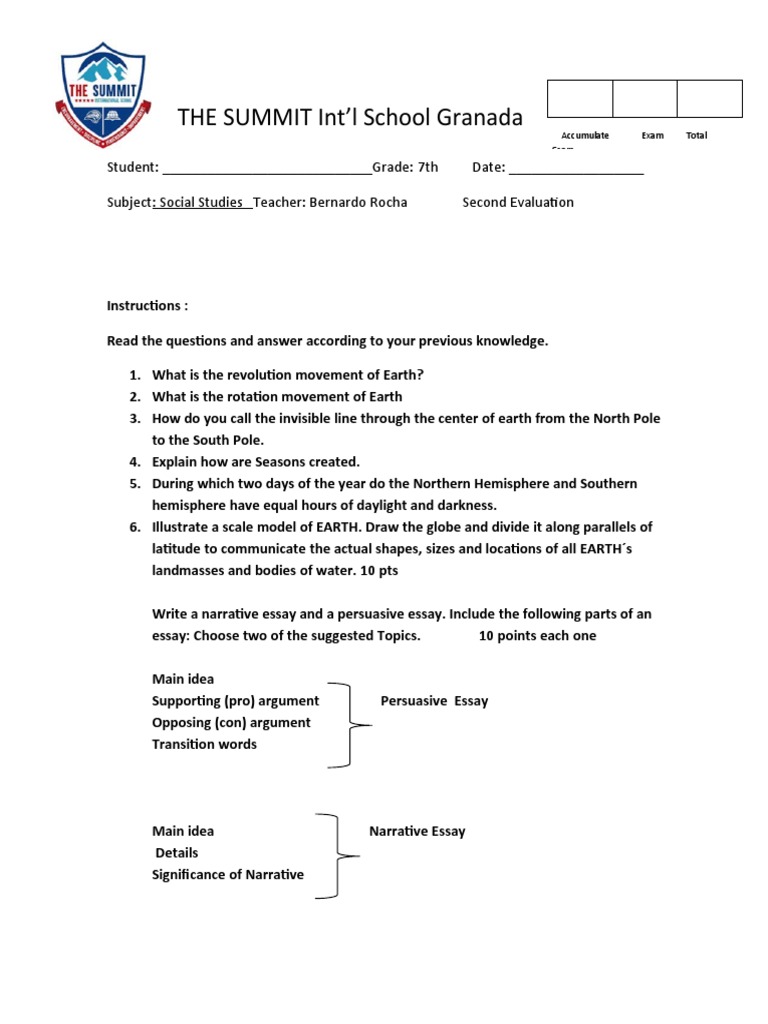 Social Studies 7th Grade PDF
