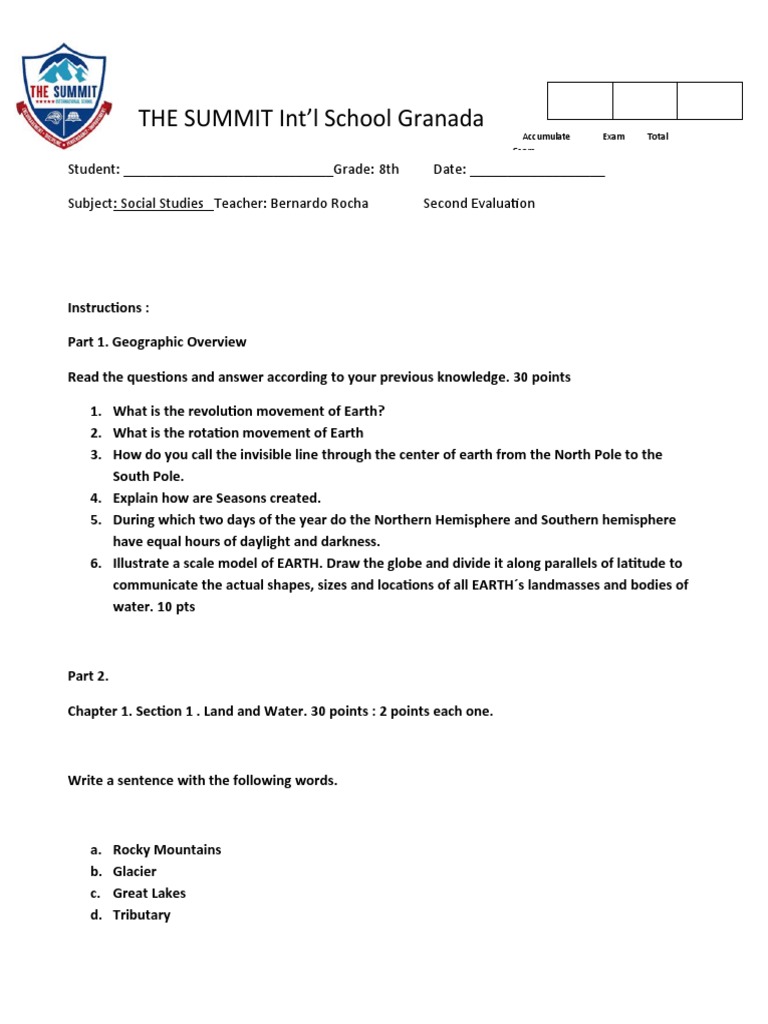 Social Studies 8th Grade PDF