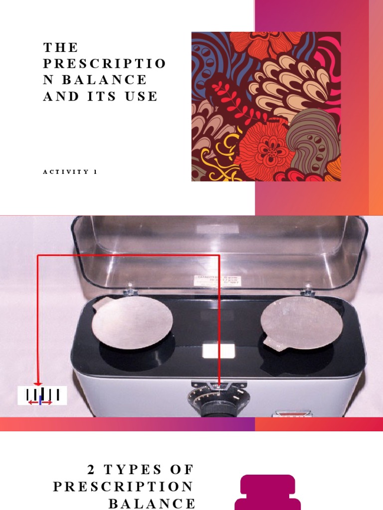 The Prescription Balance and Its Use | PDF | Science & Mathematics ...