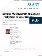 The Voyeurs Review Michael Mohan