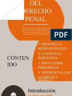 Escuela Positivista Del Derecho Penal