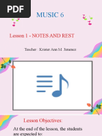 1st QUARTER MODULE GRADE 4 | PDF | Rhythm | Rhythm And Meter