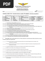 MIDTERM EXAM Questionaire