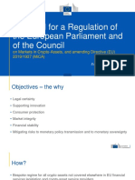 Proposal For A Regulation of The European Parliament and of The Council